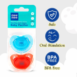 Mee Mee Soft Nipple Baby Pacifier